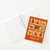 Thanksgiving Teacher Stamp Collage | Herfst Notitieboek (Binnen)
