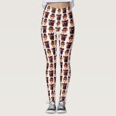THANKSGIVING TEDDY BEAR LEGGINGS (Voorkant)
