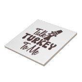 Thanksgiving Tegeltje (Zijkant)