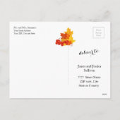 Thanksgiving Thankful and Blessed Autumn Foto Feestdagenkaart (Achterkant)