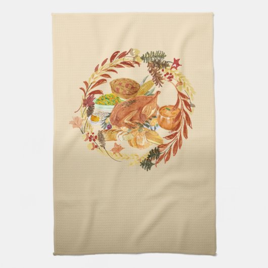 Thanksgiving Theedoek (Verticaal)