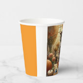 Thanksgiving thema met pompoen papieren bekers (Rechts)