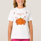 Thanksgiving thema ontwerpelementen t-shirt (Voorkant)