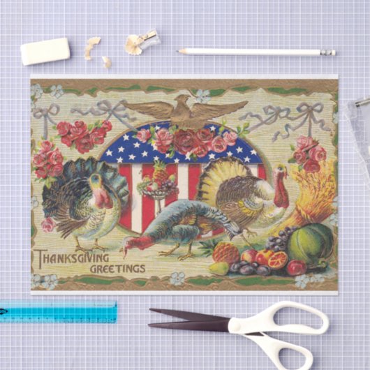  Thanksgiving Tissuepapier (Craft)