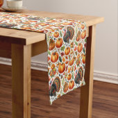 Thanksgiving Tom Turkije Korte Tafelloper (Voorbeeld)