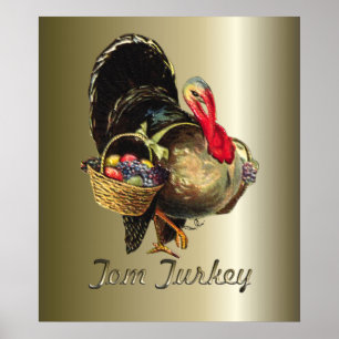Thanksgiving Tom Turkije Poster