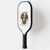 Thanksgiving Topjes Vrouwen in de verpleegkundige Pickleball Paddle (Links)