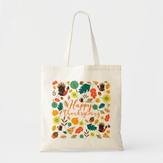 Thanksgiving Tote Bag (Voorkant)