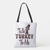 Thanksgiving Tote Bag (Achterkant)