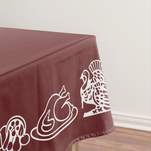 THANKSGIVING TRADITIONAL table cloth Tafelkleed (Voorbeeld)