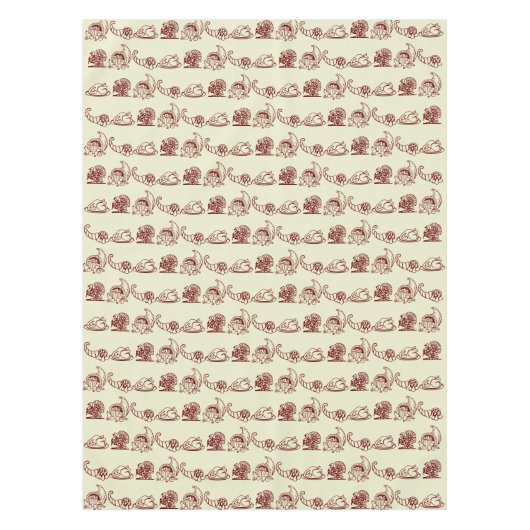 THANKSGIVING TRADITIONELE tafeldoek Tafelkleed (Voorkant)