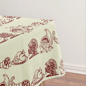THANKSGIVING TRADITIONELE tafeldoek Tafelkleed (Voorbeeld)