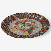 Thanksgiving Trendy Mooi Herfst Collectie Papieren Bordje (Gekanteld)