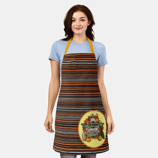 Thanksgiving Trendy Mooi Herfst Collectie Schort (Gedragen)