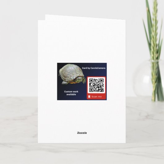 Thanksgiving Trio of Turkeys Card - Blessings Feestdagen Kaart (Achterkant)