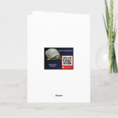 Thanksgiving Trio of Wild Turkeys Card Feestdagen Kaart (Achterkant)