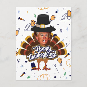 " Thanksgiving trump turkey Feestdagenkaart