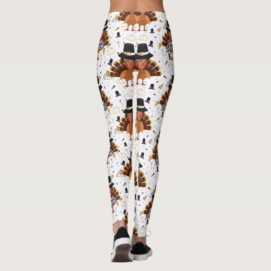 Thanksgiving trump turkey leggings (Achterkant)