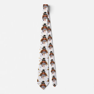 Thanksgiving trump turkey mannen necktie stropdas