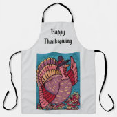 THANKSGIVING TURKEY APRON SCHORT (Voorkant)