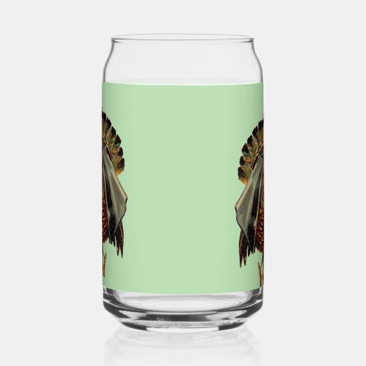 THANKSGIVING TURKEY BLIKVORM GLAS (Links)