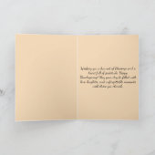 Thanksgiving Turkey Border Kaart (Binnen)