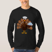 Thanksgiving Turkey Chef T-shirt (Voorkant)