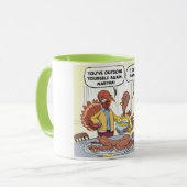 Thanksgiving Turkey Dinner Mok (Voorkant links)