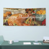 Thanksgiving turkey dinner spandoek (Beurs)