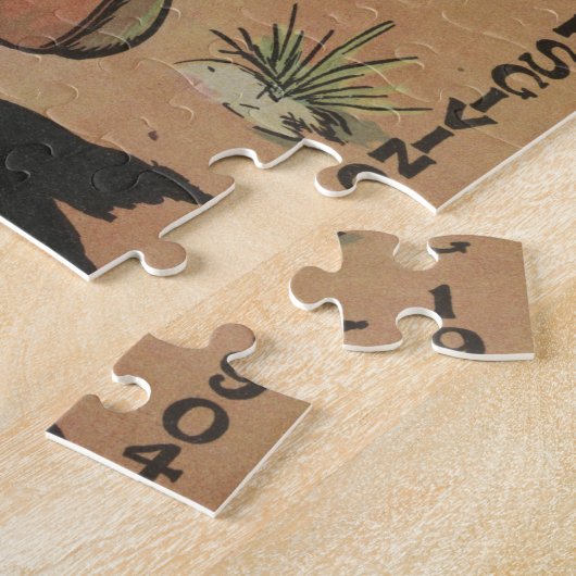 Thanksgiving Turkey Hunt (1904) Legpuzzel (Zijkant)