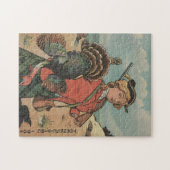  Thanksgiving Turkey Hunt (1904) Legpuzzel (Horizontaal)