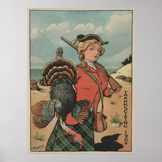  Thanksgiving Turkey Hunt (1904) Poster (Voorkant)