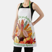 Thanksgiving Turkey in Autumn Paradise Schort (Insitu)