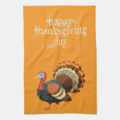 Thanksgiving Turkey Kitchen Towel Theedoek (Verticaal)