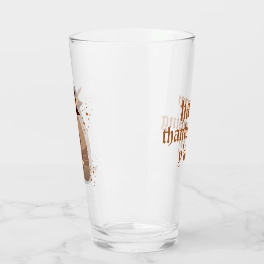 Thanksgiving Turkey Leg Armadillo Texas Glas (Links)