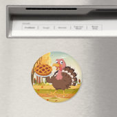 Thanksgiving Turkey Magnet (Insitu (Vaatwasser))