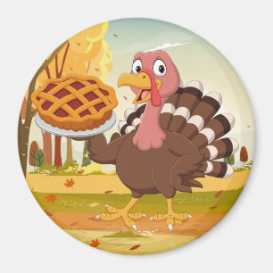 Thanksgiving Turkey Magnet