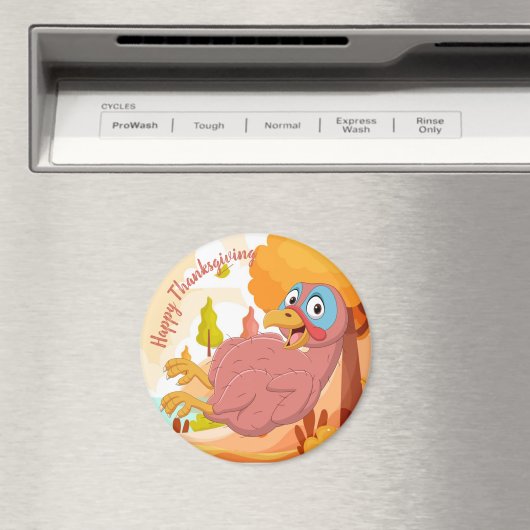 Thanksgiving Turkey Magnet (Insitu (Vaatwasser))