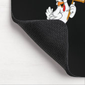 Thanksgiving Turkey No Thanks Grumpy Halloween Fun Muismat (Hoek)