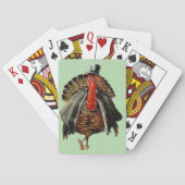 THANKSGIVING TURKEY  POKERKAARTEN (Achterkant)