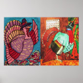 THANKSGIVING TURKEY POSTER (Voorkant)