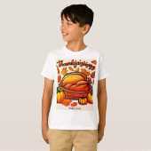Thanksgiving "Turkey Taster" T-shirt van het Kind (Voorkant volledig)
