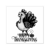 Thanksgiving Turkey Zelfinktende Stempel (Design)
