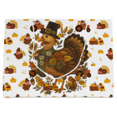 Thanksgiving Turkeys Groot Cadeauzakje (Voorkant)