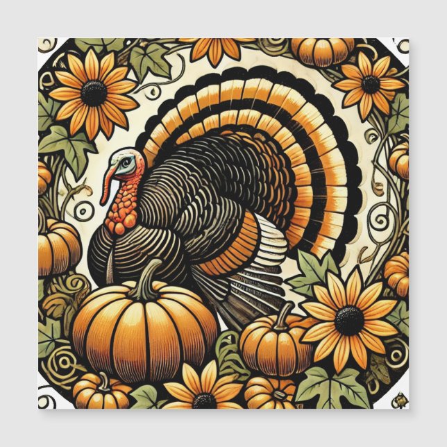 Thanksgiving Turkije (Voorkant)