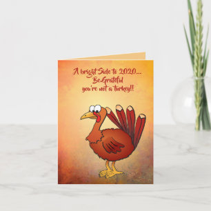 Thanksgiving Turkije 20 - dankbaar 1 Bedankkaart