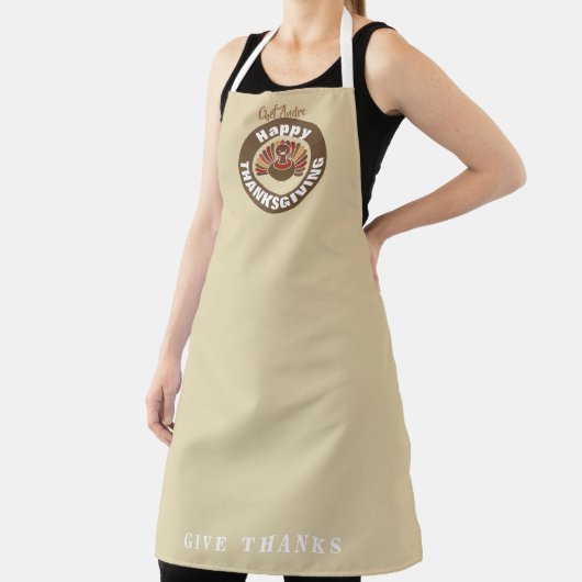 Thanksgiving Turkije | Aangepaste vakantieapr. Schort (Insitu)