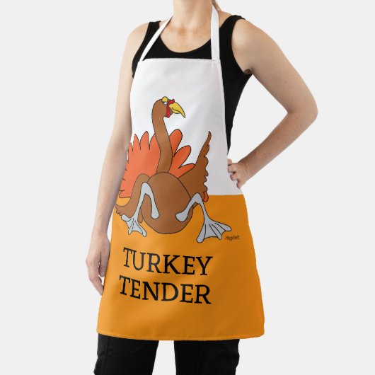 Thanksgiving Turkije Apron Schort (Insitu)