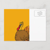 Thanksgiving Turkije - Binnenuitnodiging Uitnodiging Briefkaart (Achterkant)