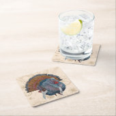 Thanksgiving Turkije Borden Kartonnen Onderzetters (Insitu)